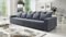 Kuechen-preisbombe Modernes Big Sofa Wohnlandschaft Sofa Couch Jumbo XXL 3 - hellgrau