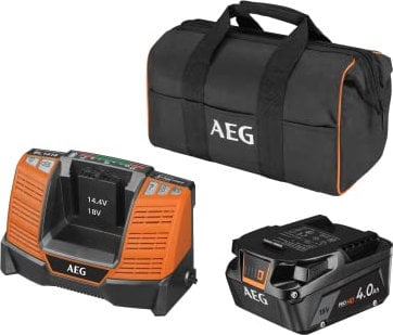 AEG Kit de démarrage de Batterie 18 V Pro18 V SETL1840SHD