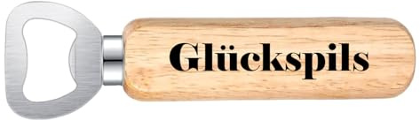 Flaschenöffner Holz (Glückspils)