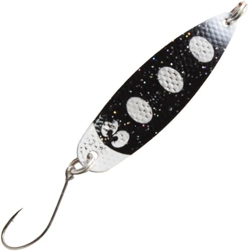 Fishing Tackle Max FTM Spoons Limitiert Forellenblinker Miniblinker (Hammer 3,2g / schwarz - weiß)
