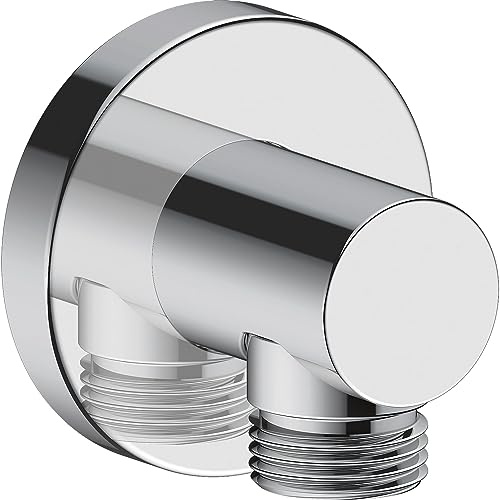Duravit Wandanschlussbogen DN 15, o. Handbrausenh., Ros. rd, chrom