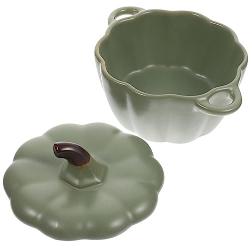 PRETYZOOM Ciotole Di Zucca Brocca Di Porcellana Pentola Ciotola Di Dessert Di Zucca Cocotte Di Zucca Zuccheriera Delicata Zuppiera Ciotola Di Uova Di Zucca Portafrutta Ceramica