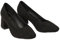 Dorothy Perkins Extra Wide Fit Elise Court Shoes, 5, Natural Black