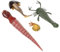 Abaodam 4 Stück Tierornamente Aus Der Tiefsee Unterwassertierspielzeug Miniaturen Von Meeresbewohnern Meerestiere Kinderspielzeug Spielzeug Für Kinder Im Meer Meerestiermodell PVC