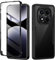 seacosmo für Xiaomi Redmi Note 14 Pro/14 Pro Plus 5G Hülle, Stoßfest Handyhülle Xiaomi Poco X7 360 Grad vollschutz Cover Rugged Schutzhülle mit eingebautem Displayschutz, Schwarz