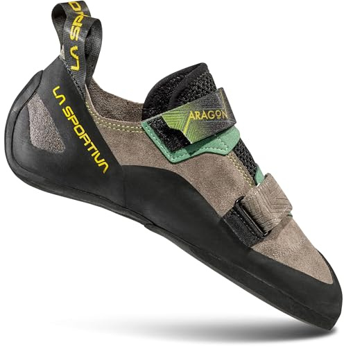 LA SPORTIVA Herren Aragon Kletterschuhe, Clay-Jasmine Green, 43.5