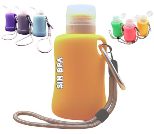 Botella Limpia pipí Perros antifuga y antigoteo. Libre de BPA. Limpia PIS Perros Calle. Limpiaorines. Sistema de rociado de Alta presión, Calidad Testada. Ideal para Paseos Diarios (Amarillo, 150ML)