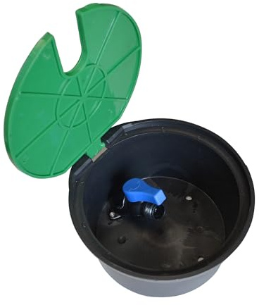 Jardibric - Boca de riego para jardín con válvula anticongelante, polipropileno resistente, conexión rápida, instalación enterrada o fuera del suelo, 205 x 210 x 115 mm