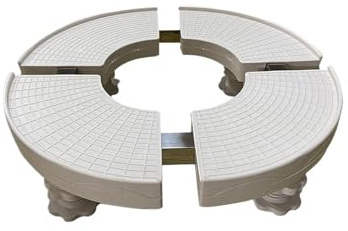 Washing Machine Base Washing Machine Stand Furniture Round Base Fridge Holder Adjustable Bracket Refrigerator Raised Universal(14cm)