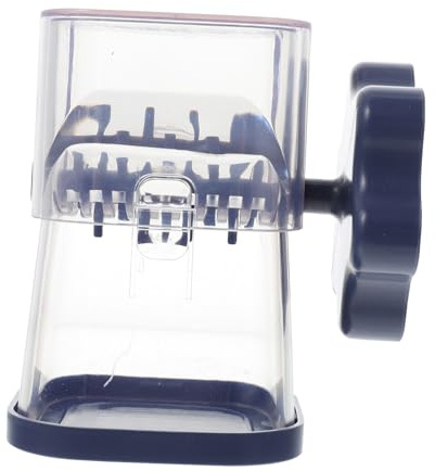 Kichvoe Manual Nut Chocolate Chopper Hand-Turned Masher for Tree Nuts Walnuts Dried Fruits Detachable Plastic Kitchen Grinder Tool for Home Use