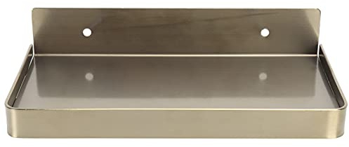 Aolidsive Support Mural pour Téléphone de Salle de Bain en Acier Inoxydable, étagère de Rangement pour Serviettes de Toilette avec Design Compact de 185 X 90 Mm pour l'organisation de la Salle de