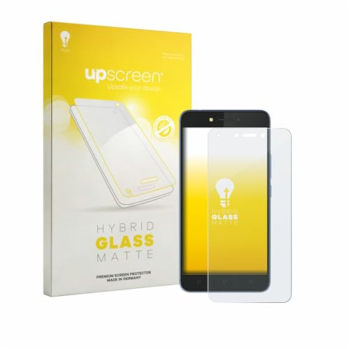 upscreen Entspiegelungs-Schutzglas für Tecno Pouvoir 1 Schutzfolie Panzer Folie Glas Matt [Extrem Kratzfest 9H, Anti-Reflex, Anti-Fingerprint]