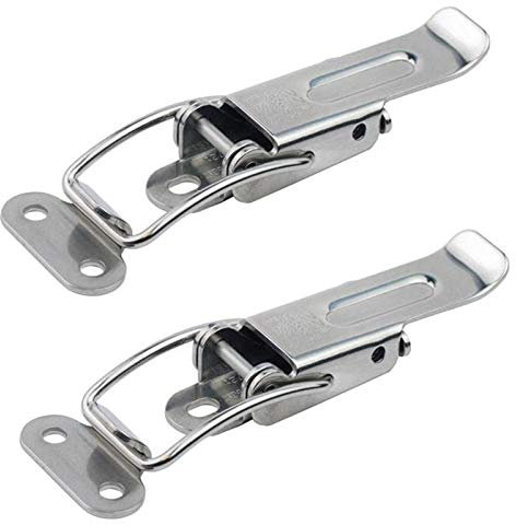 2 x Spannverschluss Catch #22 echt Edelstahl Arbeitsplattenverbinder Tischverbinder von SO-TECH®