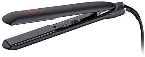 GAMMAPIU' Professioneller Haarglätter Donna+, Made in Italy, Eisen, Keramik mit Diamantpulver, Glatteffekt,3 Einstellbare Temperaturen,Cchnelle Erwärmung,Automatische Abschaltung,Italienischer Stecker