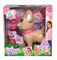 Simba 105893264 - Chichi Love PooPoo Puppy Chihuahua Spielzeug Hündchen aus Kunststoff, zum Gassi gehen, inklusive Leine, Leckerlis und Zubehör, für Kinder ab 3 Jahren
