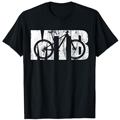 Cooles MountainBike Vintage MTB Geschenk Jungs Männer T-Shirt