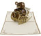 design3dkarten® Teddy Bär, Kindergeburtstag, Teddybär, kuscheltier, teddy bear, 3d Klappkarte, Pop Up Karte, Glückwunschkarte, Grußkarte, Geschenkkarte