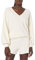 The Drop Mia Bell Jersey Supersuave con Escote en Pico para Mujer, Blanco Whisper, XXS