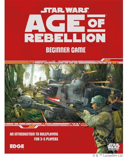 Edge, Star Wars Age of Rebellion RPG: Anfängerspiel, RPG, ab 12 Jahren, 2-4 Spieler