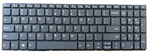 fqparts Replacement Teclado portátil para For Lenovo V15 G2-ALC V15 G2-ITL Negro Versión Americana