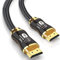 Lonlonty Cavo HDMI 2.1 8K 1metri, Cavo HDMI 48Gbps Alta Velocità, Supporta 8K @60Hz 4K @120Hz HDR 10 Dynamic HDR eARC HDCP DTS:X Compatibile con PS5 Xbox Blu-ray Soundbar HDTV