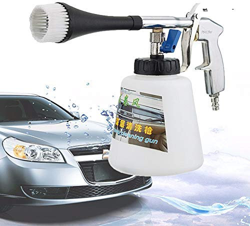 DEECOZY Pistolet de nettoyage à air comprimé - Pistolet de nettoyage automatique haute pression - Pistolet de nettoyage intérieur - Air comprimé réglable pour voiture