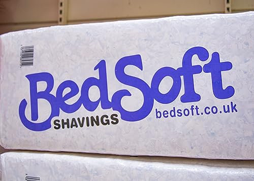BedSoft Shavings - Bedding For Horses, Ponies And Other Pets - Premium Practical Low Dust Wood Shavings Bedding
