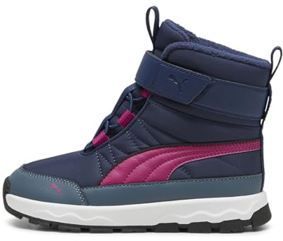 PUMA Evolve Boot AC+ PS Sneaker, Persian Blue-Magenta Gleam, 34.5 EU