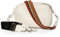 nownow® Umhängetasche Damen Klein Beige - mit 2 Breiten Schultergurten zum Wechseln - Damen Handtasche Beige - Brusttasche Damen - Crossbody Bag mit Breitem Gurt - Die vielseitige Bauchtasche!