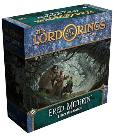 Fantasy Flight Games Der Herr der Ringe Das Kartenspiel Ered Mithrin Hero Erweiterung - Kooperatives Abenteuerspiel, Strategiespiel, Ab 14 Jahren, 1-4 Spieler, 30-120 Min Spielzeit, Made