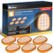 McFilter | 6 filtros adecuados para Philips FC5005/01 Speed Pro Max Aspirador sin cable Plus | 6000,7000,8000 | FC6812 FC6813 FC6822 FC6823 FC6826 FC6723/01 FC6901-FC6904 XC7042/01 XC8045/01 XC8147/01