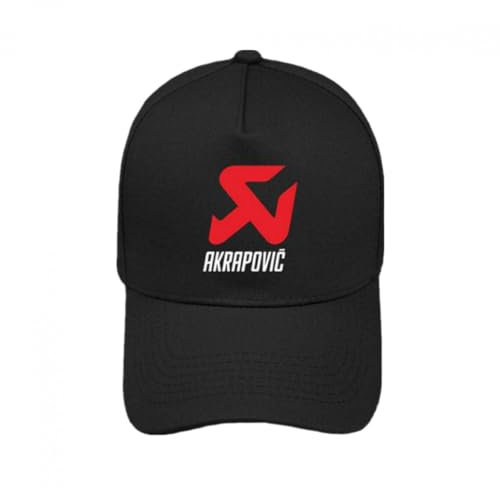 TRTDYF Baseball Kappe Snapback Sun Baseball Caps Mode Coole Akrapovic Baseball Cap Sommer Akrapovic Hut Unisex Outdoor Caps Geschenk