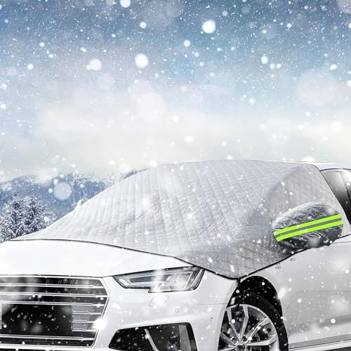 Auto Winter Frontscheibenabdeckung für Audi A3 Sportback 2016-2020, Schneesicher, Regensicher, Staubdicht, Sonnensicher Windschutzscheibenabdeckungen, Autozubehör, L/240 * 148cm