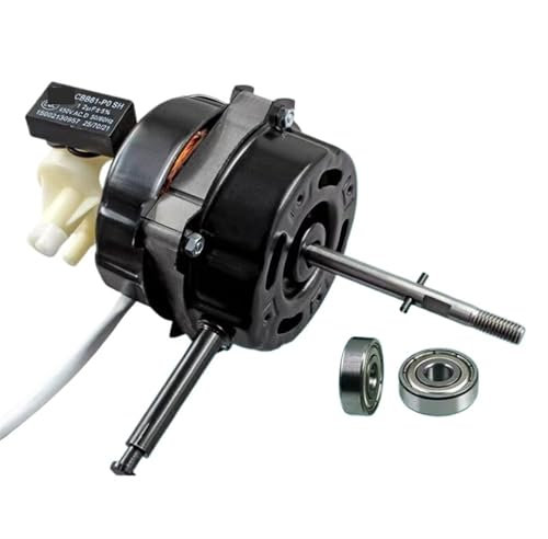 KEMKEY Motore for ventilatore elettrico da pavimento, 60 W, doppio cuscinetto a sfere, motore for ventilatore elettrico universale, piastra in acciaio da 16 mm, universale