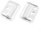 JCBIZ 50PCS Z Clips Wall Buckle Furniture Clamp for Hanging Wall Panel Connector Toilet Seat Covers Wall Panel Buckle Flush Mount Hangers Combination