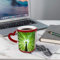 AELKSP Ceramic,Looking up into The Canopy of a Green Forest of Oak and Lime Trees,Coffee Mug Color Changing Mug Hot Heat Changing Mug Hot Heat Sensitive Mug Coffee Mug Tea Mug Drink Cup Milk Mug