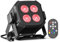 Rtktoup RGBW LED Par Scheinwerfer, 40W LED Bühnenlicht DMX 4/8CH mit Fernbedienung Par Strahler, Discolicht Partylicht für DJ Bühne Bar Party Hochzeit Haloween Weihnachten