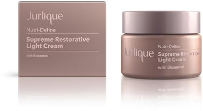Jurlique - Nutri Define Supreme - Restorative Light Cream - Anti-Wrinkle, Smoother, Youthful Skin, Reduces Deep Lines - For Face, Neck and Décolletage - Natural Ingredients - All Skin Types - 50ml