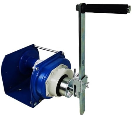BADIKA hand winch 1ton 2 Ton 3 Ton Crank Gear Boat Trailer Heavy Dutys Hand Winch With Brake(3 Ton)