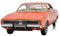 YCNXEB Miniatur Modelle 1 43 Für 1969 Charger General Lee Rot AWRSS1151 Edition Harz Modell Auto Sammlung Spielzeug Geschenk Originalgetreue Nachbildung