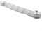 JoyousMall Portasciugamani a ventosa con 5 ganci per organizzare accessori da bagno e altro (trasparente)