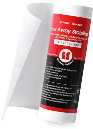 Poolin Stabilizzatore a strappo, 30,5 cm x 23 m, rotolo da 56,7 g, peso medio