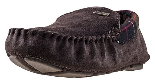 Barbour Uomo Pantofole Monty, Marrone, 41 EU