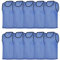 RHINOS sports Trainingsleibchen 10er-Set, Größe:M, Farbe:blau