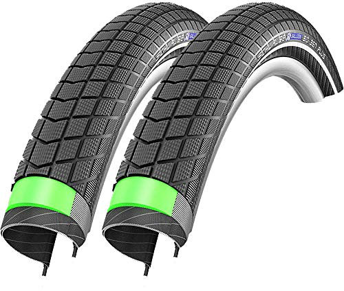 2xSchwalbe Big Ben Plus GreenGuard E50 Reflex SS 29x2,15 55-622 Reifen+Flicken