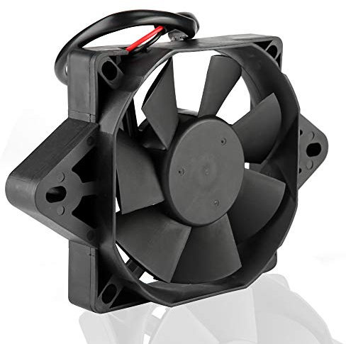 Universal Elektrische Lüfter Wasserkühler Kühlerlüfter Kühler Ventilator Kühler, Lüfter Kühlerlüfter für Motorrad ATV Go Kart Quad 150-250cc Kühler mit elektrischem Motorkühlgebläse