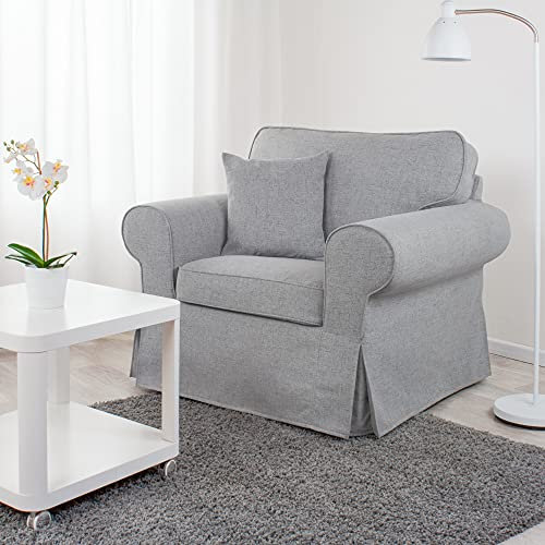 Dagra Bezug für Sessel Ektorp (Gray A15)