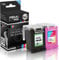Mipuu 2 Tinten kompatibel für HP 62XL C2P05AE C2P07AE Black Color für HP Envy 5540 5544 5640 5660 7640 7645 OfficeJet 200 5740 5742 5746 8040 8045