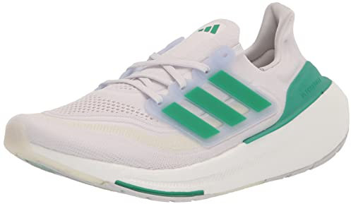 adidas Ultraboost 23 - Tenis para mujer, Blanco Tint/Verde Court Green/Blue Dawn, 36 EU
