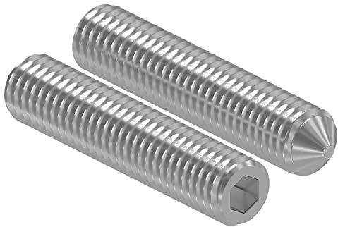 STEINBACHER© | (10x) Edelstahl Gewindestift M8x40, A2, DIN 914 / ISO 4027